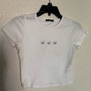 Brandy Melville Ashlyn Butterfly Top